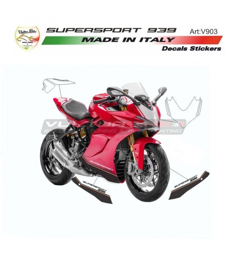Kit adhesivo de diseño exclusivo - Ducati Supersport 939 