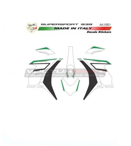 Stickers kit special design - Ducati Supersport 939 