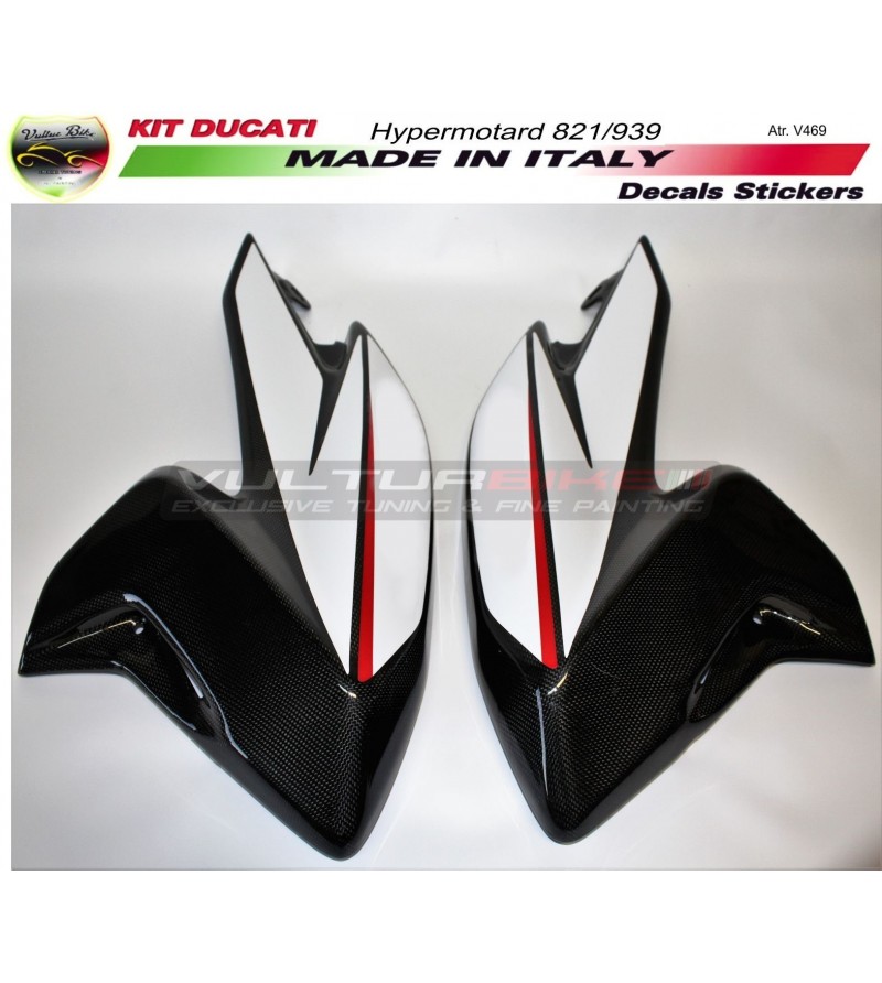 Pegatinas laterales del carenado - Ducati Hypermotard 821/939 