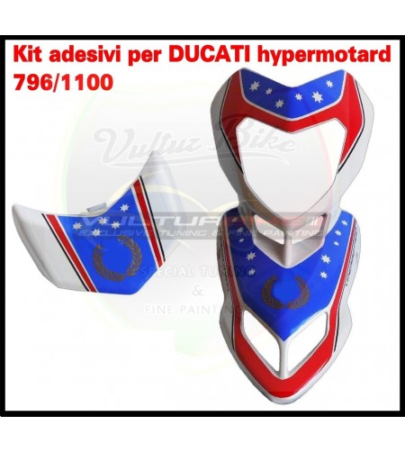 Sticker kit Australie version - Ducati Hypermotard 796/1100 