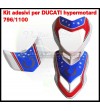 Stickers kit Australia version - Ducati Hypermotard 796/1100 