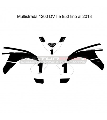 Kit de pegatinas 25 aniversario 916 Carl Fogarty - Ducati Multistrada 1200 DVT / 950 