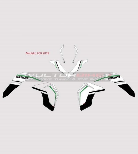 Nuevo kit adhesivo de diseño - Ducati Multistrada 1260 / 950 2019 