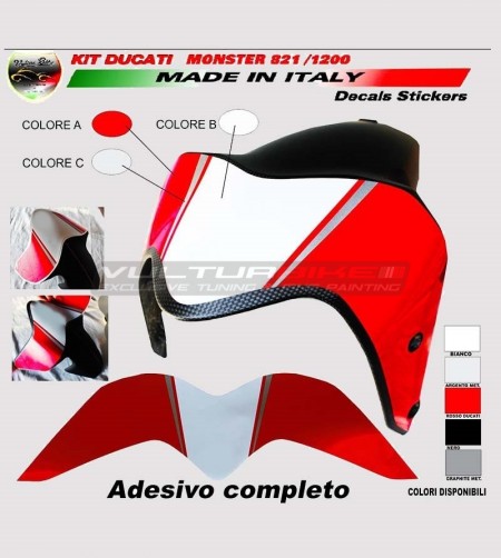 Bande adhésif pour fender design 1200R - Ducati Monster 821/1200