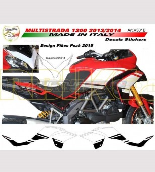 Sticker Kit Design Pikes Peak 2015 - Ducati Multistrada 1200 2010/14 