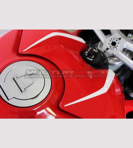 2 Pegatinas de cubierta de tanque - Ducati Panigale V4 / V4S / V4R 