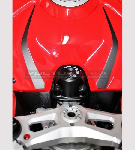 2 Adesivi per cover serbatoio - Ducati Panigale V4 / V4S / V4R 