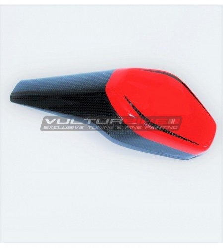 Customized carbon saddle pad cover - Ducati Panigale V4 / V4S / V4R
