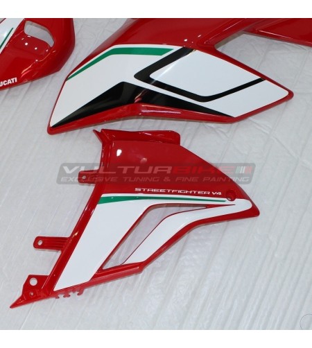Kit adhesivo personalizado tricolor italiano - Ducati Streetfighter V4 / V4S