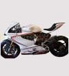 Tricolor stickers kit for white bike - Ducati Panigale 899/1199 
