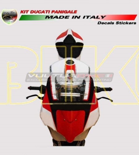 Kit adhesivo para motocicleta base blanca - Ducati Panigale 899/1199 