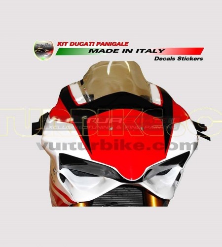 Kit adhesivo para motocicleta base blanca - Ducati Panigale 899/1199 