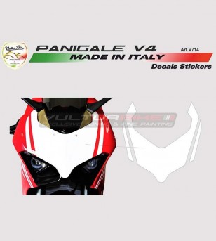 Adesivo per cupolino stradale o racing - Ducati Panigale  V4 / V4S / V4R 