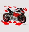 Super corsa stickers kit - Ducati Panigale 899/1199