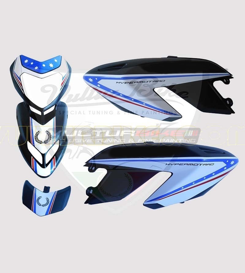 Kit de pegatinas América - Ducati Hypermotard 796/1100