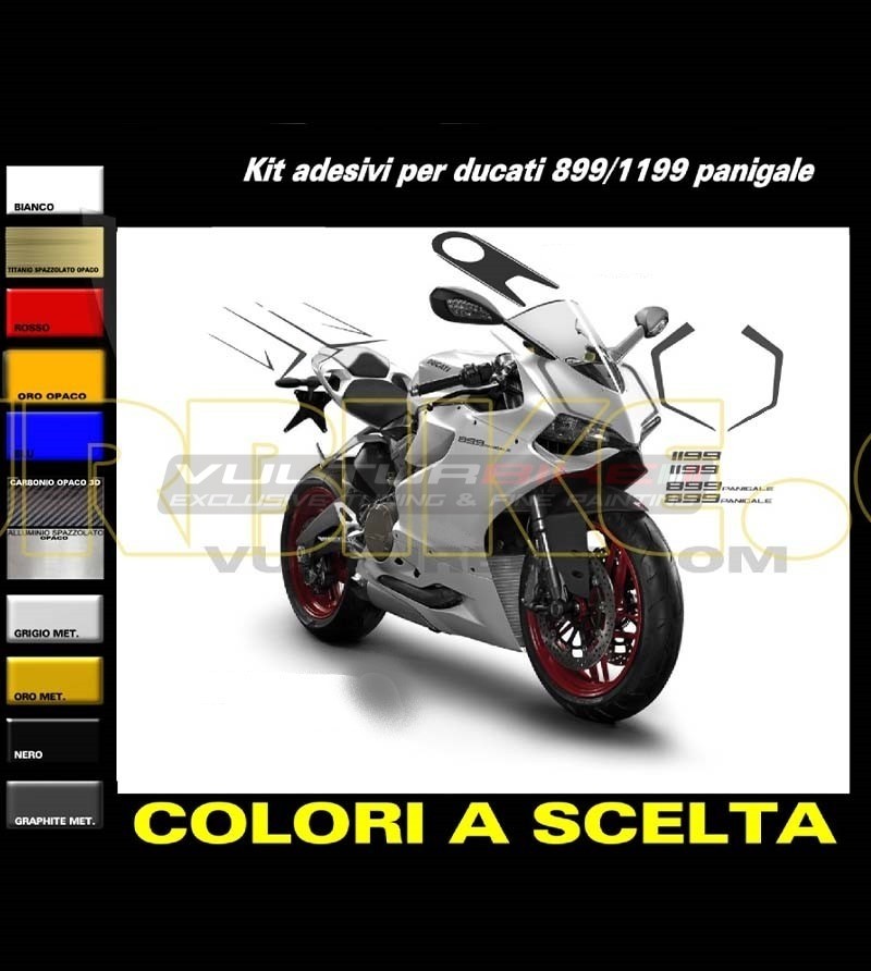 Kit adhesivo a color completo - Ducati Panigale 899/1199/1299/959 