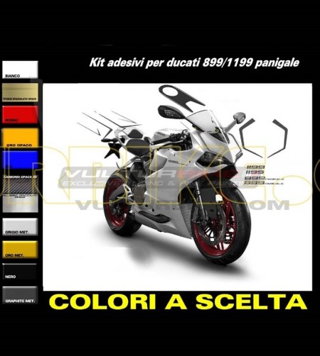 Kit adhesivo a color completo - Ducati Panigale 899/1199/1299/959 
