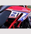 Adesivi per fianchetti moto rossa - Ducati Hypermotard 796/1100 