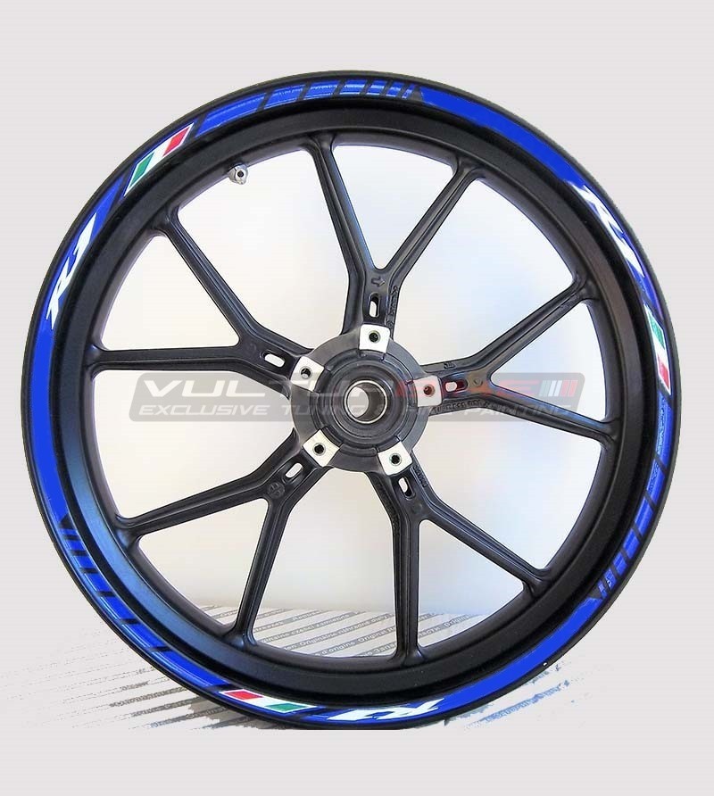 Tricolor Radaufkleber Kit - R1/R6