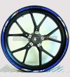Tricolor Radaufkleber Kit - R1/R6