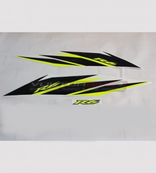 Stickers kit black/fluo yellow - Yamaha R6 
