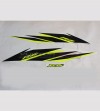 Kit adesivi nero/giallo fluo - Yamaha R6 