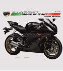 Side fairings' gold stickers   - Yamaha R6 2006/2015