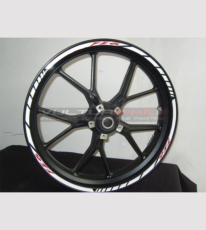 Motorcycle Wheel Stickers - FZ6 