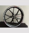 Motorrad Radaufkleber - Fazer 