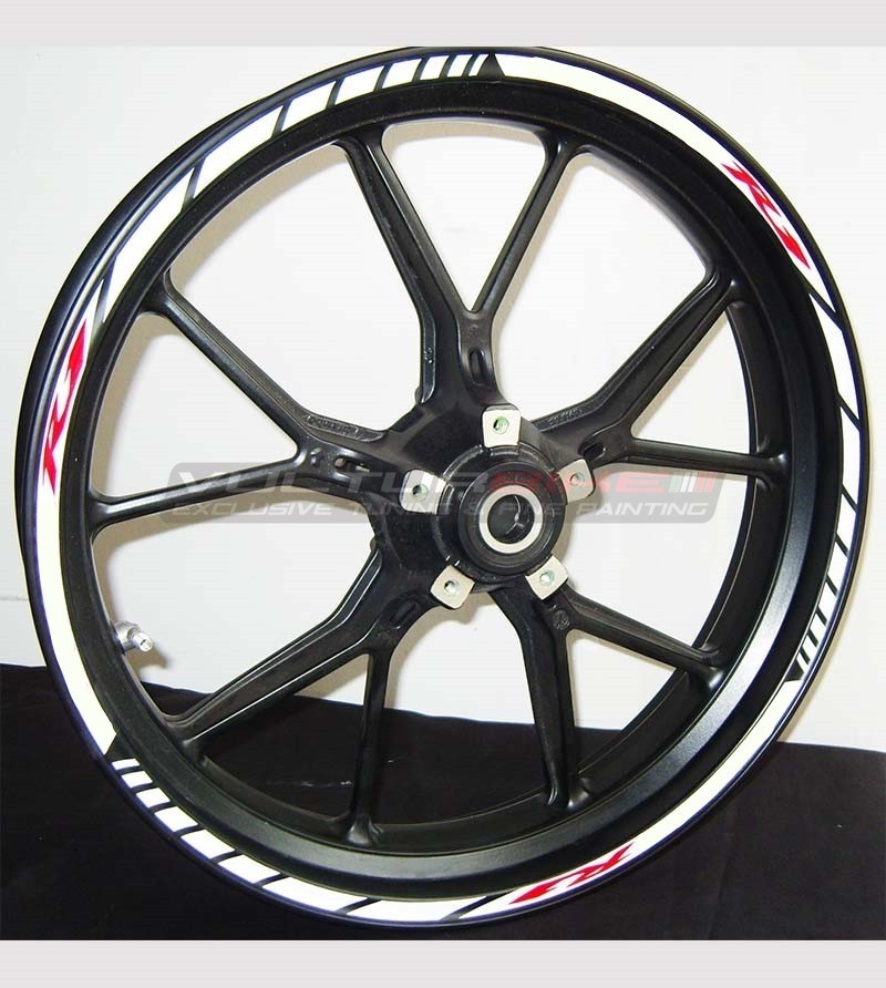 Customizable Wheel Stickers - Yamaha R1 