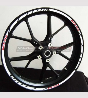 Adesivi ruote per moto - MT-03 