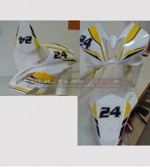 Adesivi Racing carene moto con numero - Yamaha R6 