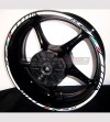 Motorrad Radaufkleber - R1 / R6 