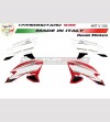 Sidefairings sticker brand new tricolor design - Ducati Hypermotard 821/939 