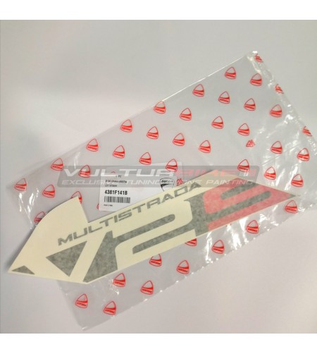 Original V2S Multistrada decal Ducati for left wing 