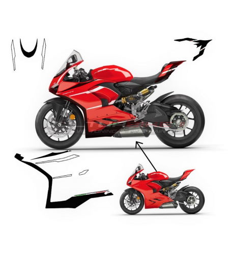 Superleggera Design Klebeset - Ducati Panigale V2 2020 