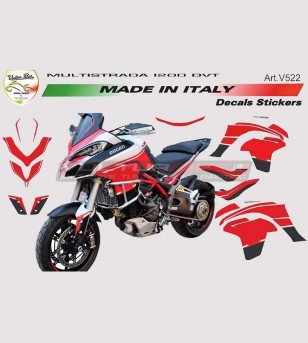 90 Jahrestag Aufkleber Kit - Ducati Multistrada 1200 DVT 