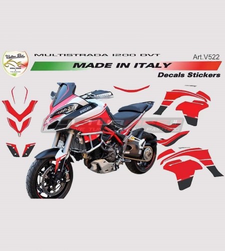Kit de pegatinas de 90 aniversario - Ducati Multistrada 1200 DVT 