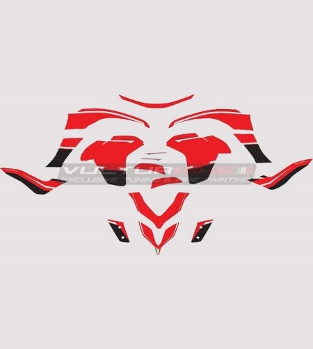 90 Jahrestag Aufkleber Kit - Ducati Multistrada 1200 DVT 