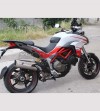 Pegatinas de carenado blanco o gris - Ducati Multistrada 1200 DVT 