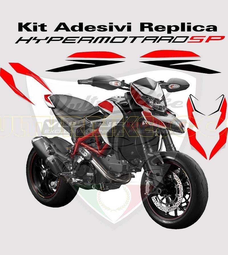 Benutzerdefinierte Aufkleber Kit - Ducati Hypermotard Hyperstrada 821 
