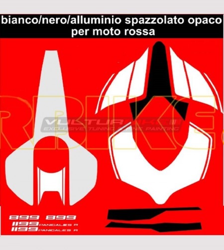 Complete stickers kit Look Panigale R 1299 - Ducati Panigale 899/1199 