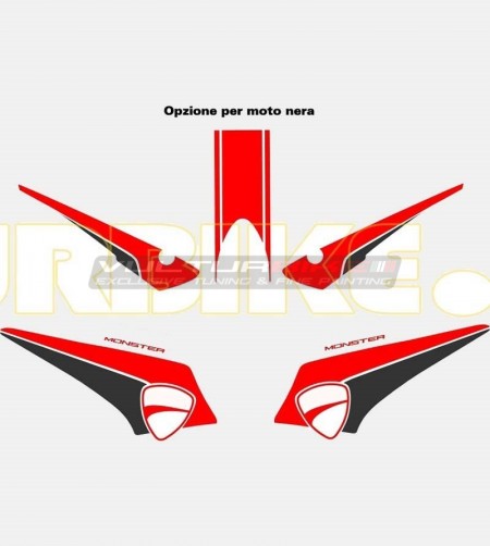 Kit autocollant graphique personnalisé - Ducati Monster 
