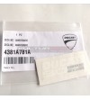 Originalaufkleber Ducati 90-jährigem Jubiläum 