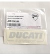 Original-Emblem Ducati Supersport silbernen Farbe 