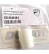 Emblema originale Ducati Supersport colore argento 