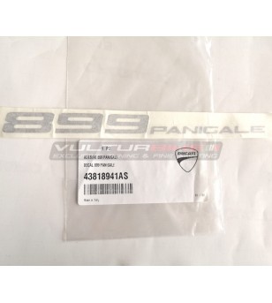 Autocollant original Ducati 899 Panigale couleur graphite 