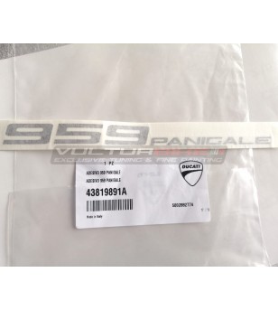Original Aufkleber Ducati 959 Panigale colore grafite 