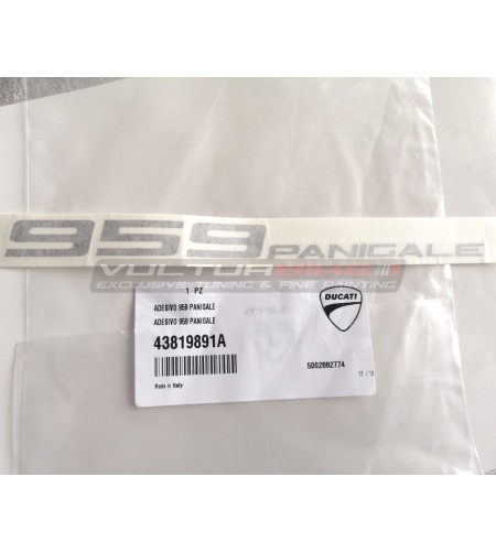 Original sticker Ducati 959 Panigale colore grafite 
