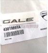 Autocollant original Ducati 959 Panigale colore grafite 